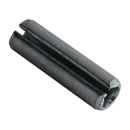 Zoro Select Slotted Spring Pin, 3/8 in Outside Dia, 1-1/4 in L, Steel, 5 PK WWG-SP3751250