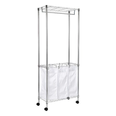 Honey-Can-Do Laundry Storage Center, 3- Comp SRT-01154