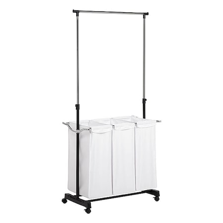 Honey-Can-Do Laundry Sorter, 3-Compartment SRT-01237