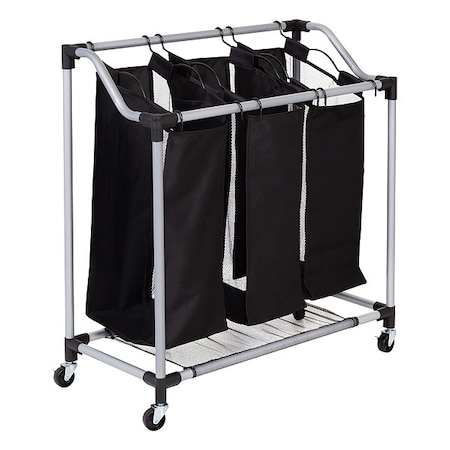 Honey-Can-Do Laundry Sorter, 3-Compartment SRT-01641