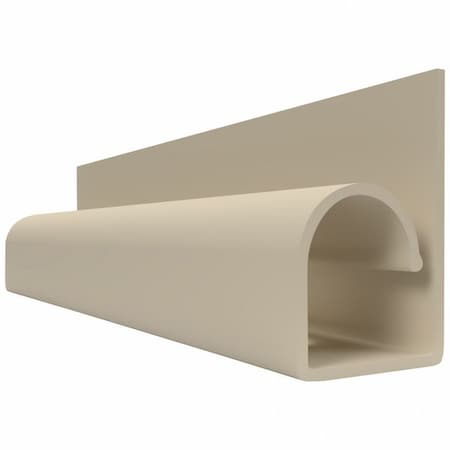 Electriduct Cover Plate Raceway, SR-ED Series, 2 Channel, 7/8 in W, 1-3/4 in H, 59 in L, Ivory SR-ED-H-SM-IV