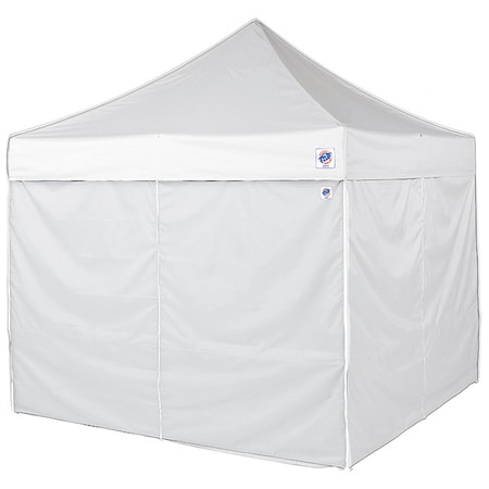 E-Z Up Sidewall, White, 10 ft W, 10 ft H SR104TCWH04