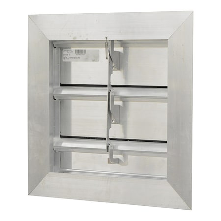 Canarm Manual Damper, Aluminum, Square SR3212X12