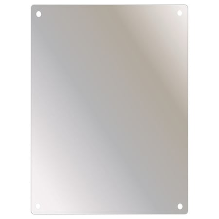 Ketcham 18" x 24" Stainless Steel Washroom Mirror SSF-1824