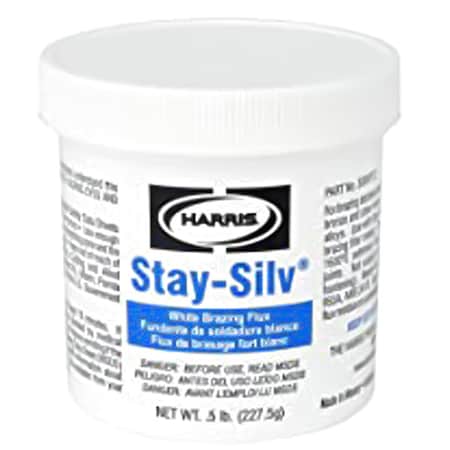 Harris Flux, Brazing, Stay-Silv White, 1,050 Degrees F SSWF1/2