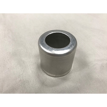 Globe Commercial Products Crimp Hose Ferrule, 1"L, SS, PK25 SS-812-L