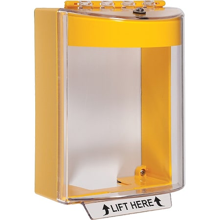 Safety Technology International Universal Stopper Cover, Polycarbonate, Surface Mount, 5 1/2 in W x 8 1/8 in H x 4 in D STI-13210NY