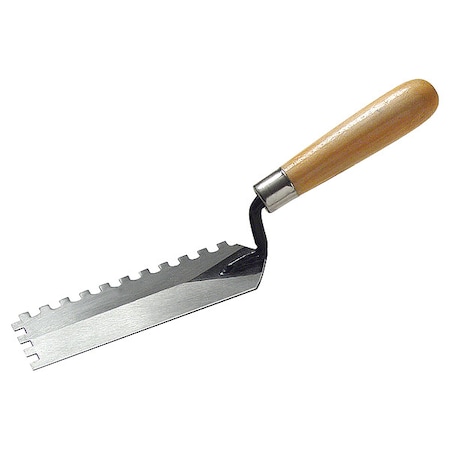 Superior Tile Cutter And Tools Margin Trowel, SquareNotch, 10-11/16in. L ST350