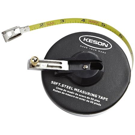 Keson 50 ft Tape Measure, 3/8 in Blade ST5018