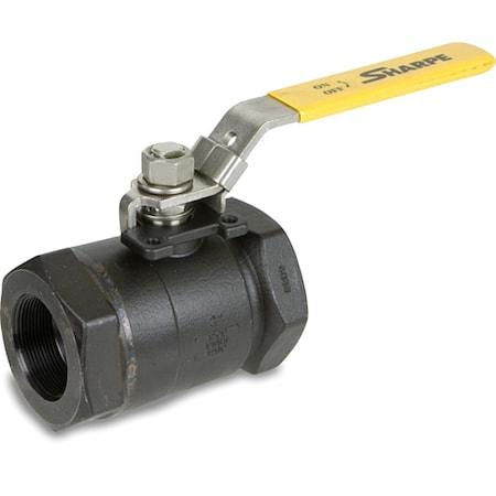 Sharpe Valves Manual 2-Way Ball Valve, NPT, Carbon Steel 4353011140