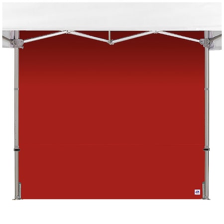 E-Z Up HUB Sidewall, Red, 8 ft W, 15 ft H SWHB3FXT15RD