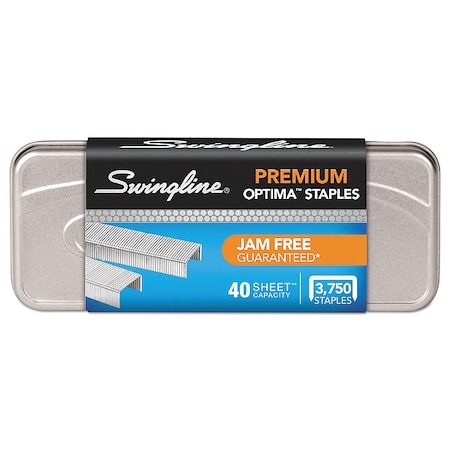Swingline Staples, Optima Premium, 1/4", PK3750 35556