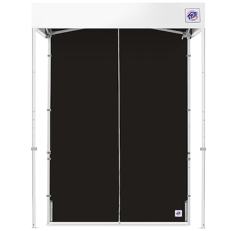 E-Z Up Middle Zipper Sidewall, Black, 5 ft H SWM5TCBK