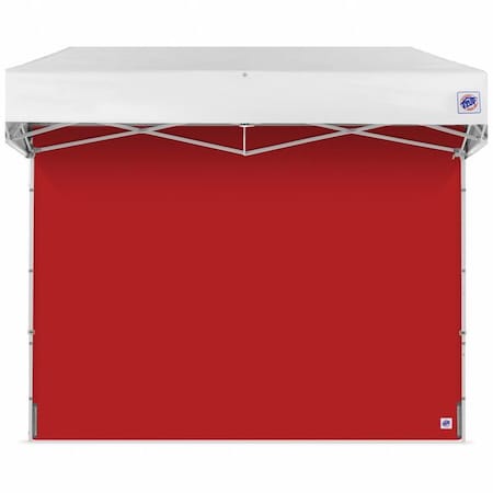 E-Z Up Professional Sidewall with FXT Clips, Red SWP3FXT8RD