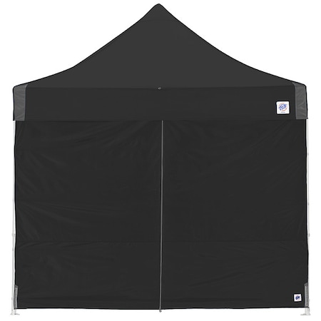 E-Z Up Professional Middle Zipper Sidewall, Blck SWP3M10MCBK