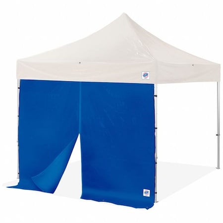 E-Z Up Sidewall, Blue, 10 ft W, 10 ft H SWVFMZ10BL