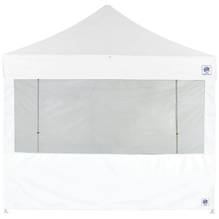 E-Z Up Food Booth Sidewall, White, 10 ft H SW3FB10FXTWH