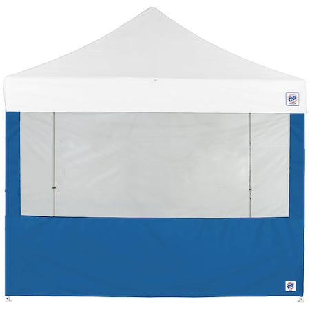 E-Z Up Food Booth Sidewall, Blue, 13 ft H SW3FB13TCRB