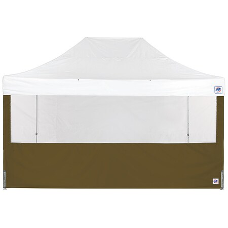 E-Z Up Food Booth Sidewall, Green, 15 ft H SW3FB15FXTOD