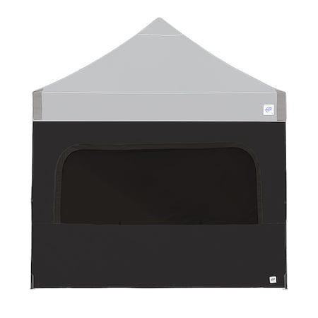 E-Z Up Sidewall, Black, 10 ft W, 10 ft H SW3MW10BKSL