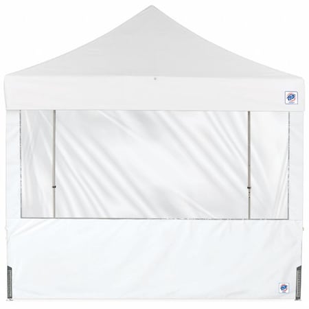 E-Z Up Panorama Sidewall, White, 8 ft W, 8 ft H SW3P8FXTWH