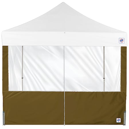 E-Z Up Panorama Middle Zipper Sidewall, Green SW3PM10FXTOD