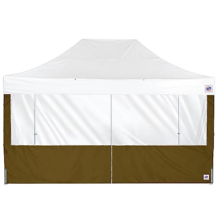 E-Z Up Panorama Middle Zipper Sidewall, Green SW3PM15FXTOD