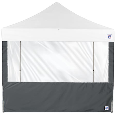 E-Z Up Panorama Sidewall, Gray, 10 ft W, 10 ft H SW3P10FXTSG