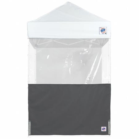 E-Z Up Panorama Sidewall, Gray, 5 ft W, 5 ft H SW3P5TCSG