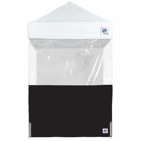 E-Z Up Panorama Sidewall, Black, 5 ft W, 5 ft H SW3P5TCBK