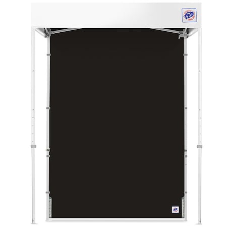 E-Z Up Sidewall, Black, 5 ft W, 5 ft H SW5TCBK