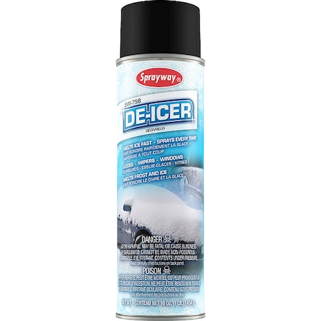 Sprayway 20 oz Windshield De-Icer Can SW758