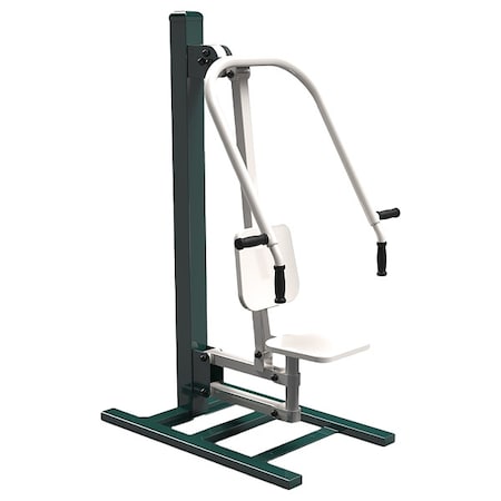Triactive Usa Seated Chest Press, 70 in H, Beige/Green SCPS