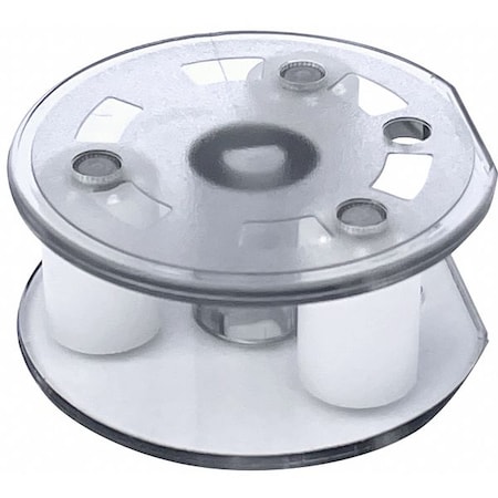 Stenner Roller Assembly, White, For Stenner, PE EC350