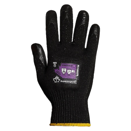 Superior Glove Coated Gloves, Not Rated Abrasion Level, 10 1 PR PS10NXFN-10