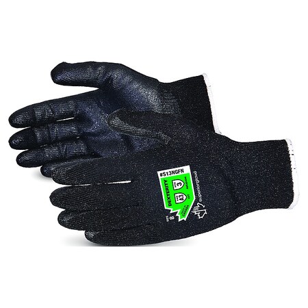 Superior Glove Cut-Resistant Gloves, Cut Level A2 , Dipped , Foam Nitrile , Rough , XL 1 PR S13NGFN-10