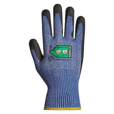 Superior Glove Knit Gloves, Cut Level A3 , Dipped , Polyurethane , Smooth , 9 1 PR S13TAFGPU-9