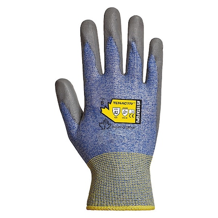 Superior Glove Knit Gloves, Cut Level A3 , Dipped , Polyurethane , Smooth , L 1 PR S15TAFGPU-9