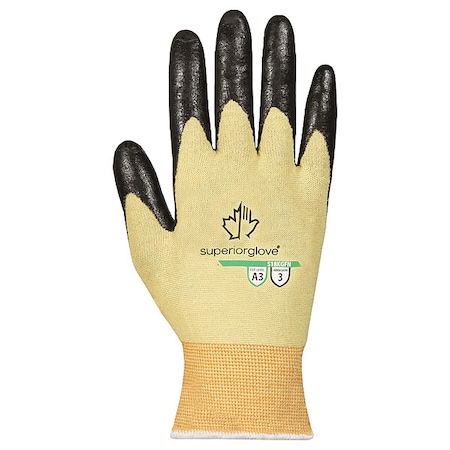 Superior Glove Cut Level A3 , Foam Nitrile , Textured , 7 1 PR S18KGFN-7