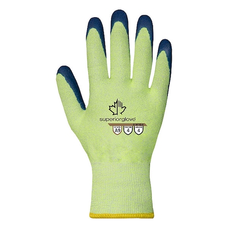 Superior Glove Cut-Resistant Gloves, Cut Level A9 , Micropore Latex , 10 1 PR S18TXLX-10