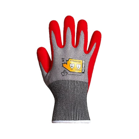 Superior Glove Work Gloves, Cut Level A4 , Dipped , Foam Nitrile , Texture , L ( 9 ) 1 PR S18WTLFN-9