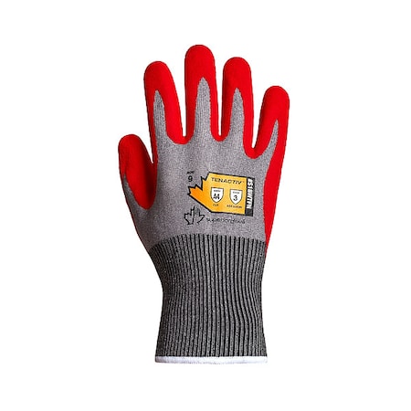 Superior Glove Work Gloves, Cut Level A4 , Dipped , Foam Nitrile , Texture , L ( 9 ) 1 PR S18WTFN-9