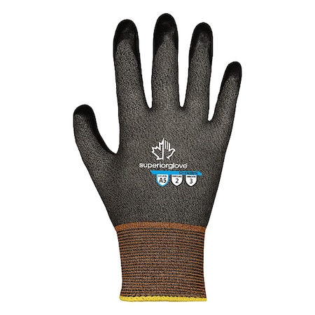Superior Glove Knit Gloves, Cut Level A5 , Foam Nitrile , Not Applicable , M 1 PR S21TAXRFN-8