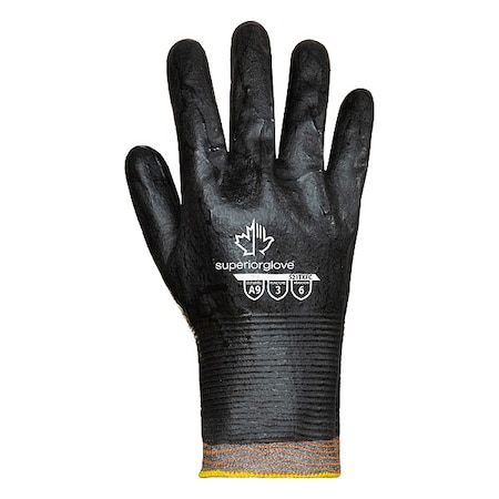 Superior Glove Knit Gloves and Mitts, Cut Level A9 , Foam Nitrile , 8 1 PR S21TXFC-8