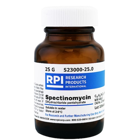 Rpi Spectinomycin, 25g S23000-25.0
