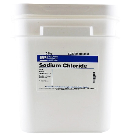 Rpi Sodium Chloride, 10kg S23020-10000.0