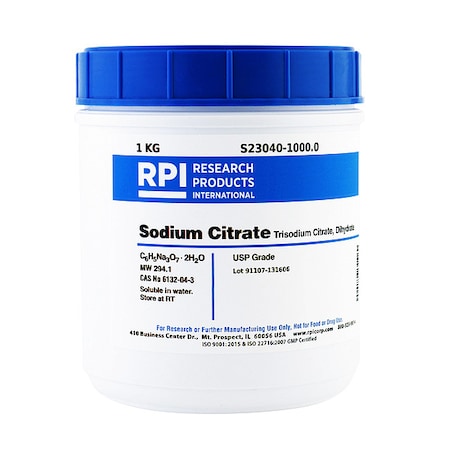 Rpi SodiumCitrate TrisodiumSalt Dihydrate S23040-1000.0