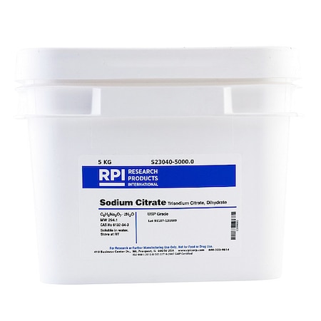 Rpi SodiumCitrate TrisodiumSalt Dihydrate S23040-5000.0