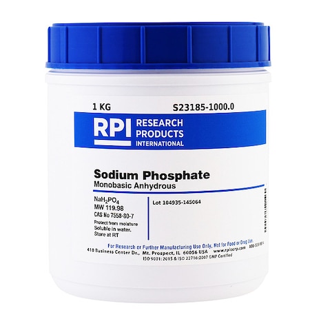 Rpi Sodium Phosphate Monobasic Anhydrous S23185-1000.0