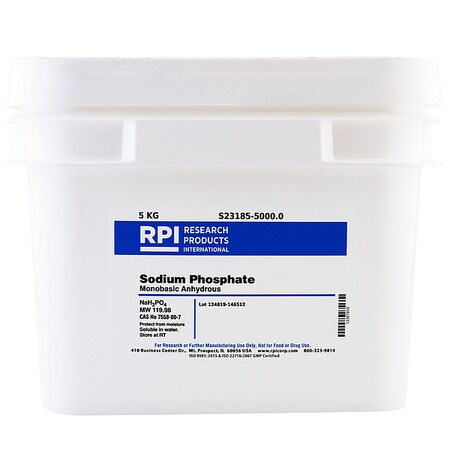 Rpi Sodium Phosphate Monobasic Anhydrous S23185-5000.0